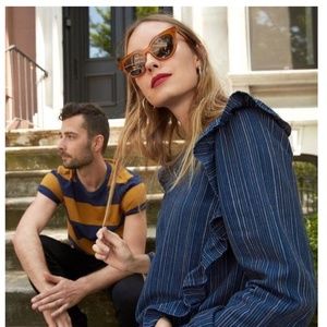 Madewell Venice Flat-Frame Sunglasses